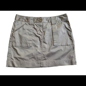 Old Navy Stretch Skirt, Dark Khaki, Size 6